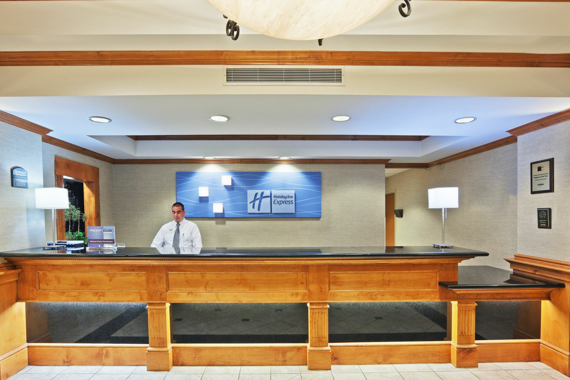 Holiday Inn Express Hotel & Suites Lawton-Fort Sill By Ihg Interiør bilde